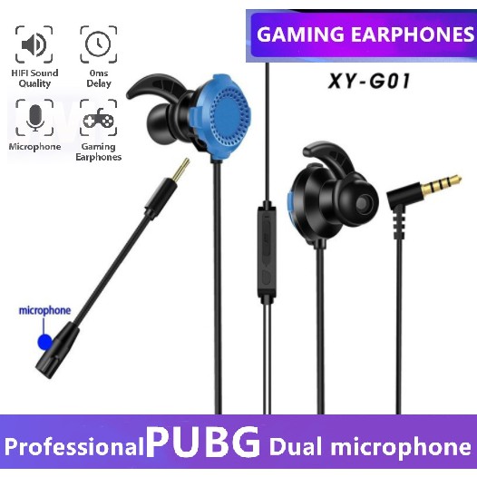 Headset Gaming Microphone PUBG/ Headset Game Free Fire Earphone Gaming XY G01