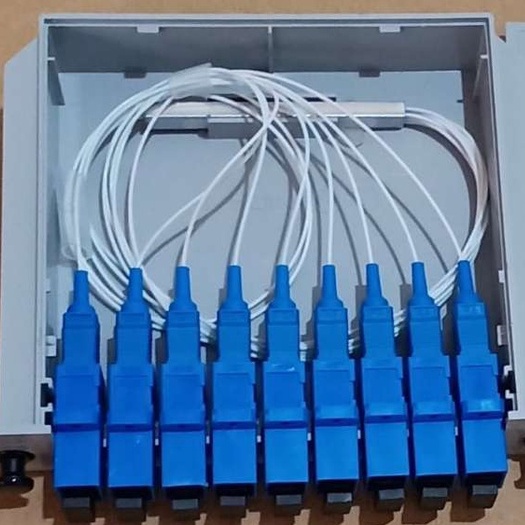 passive spliter 1:8 lengkap box