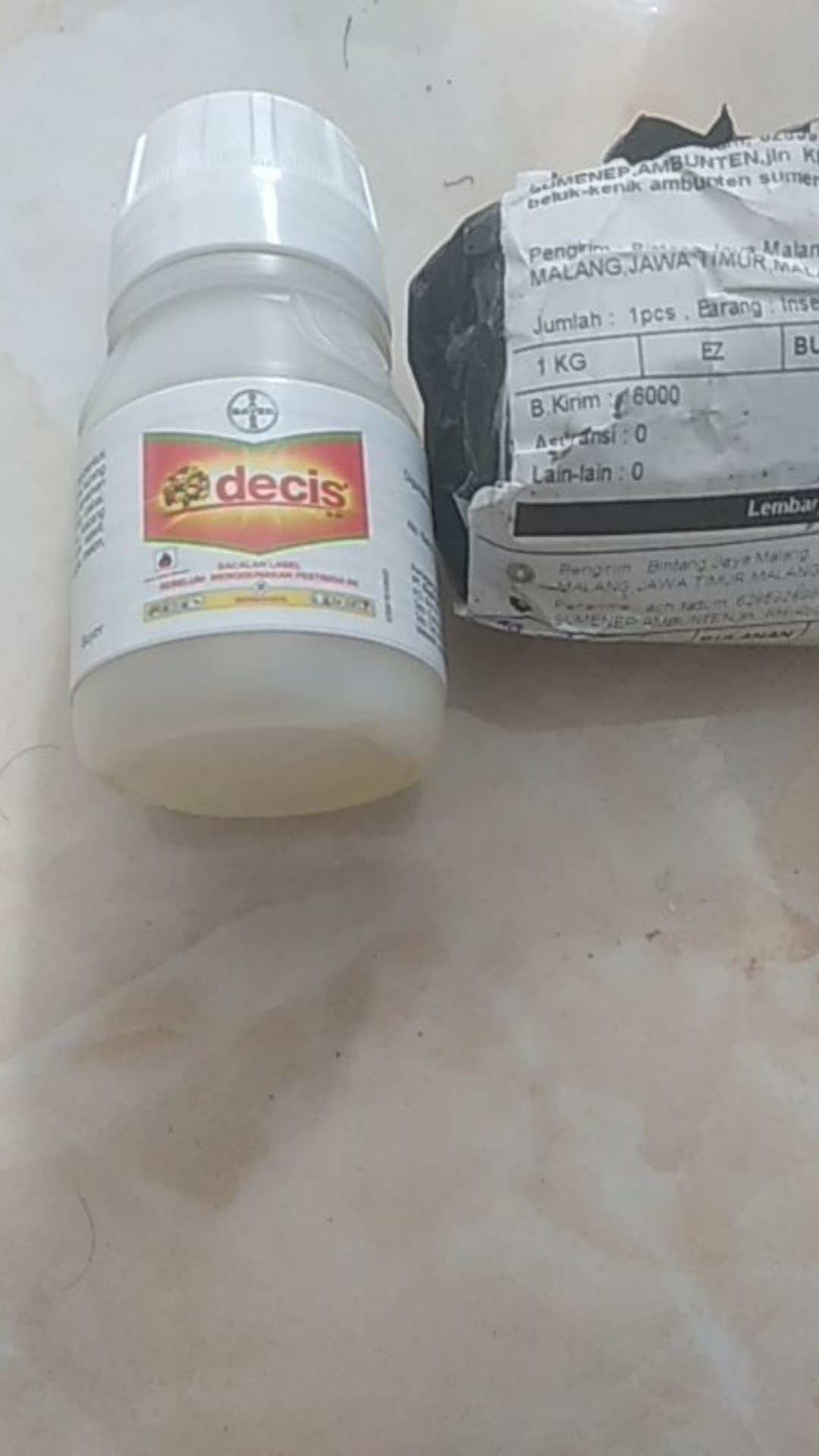 Insektisida Ulat Dan Hama Decis 25 Ec 50 Ml