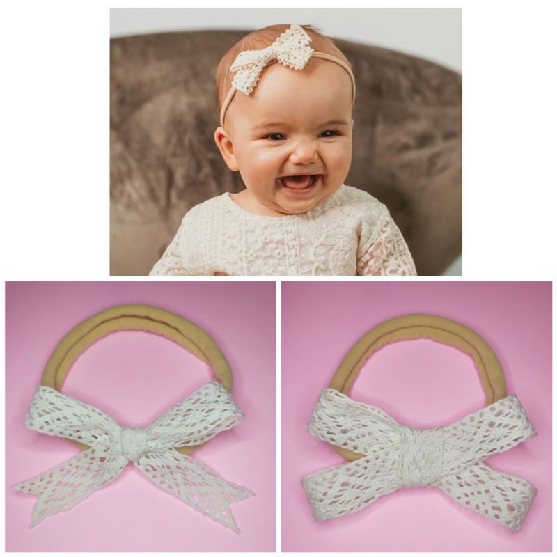 PROMO !!! NEW Headband baby nylon vintage