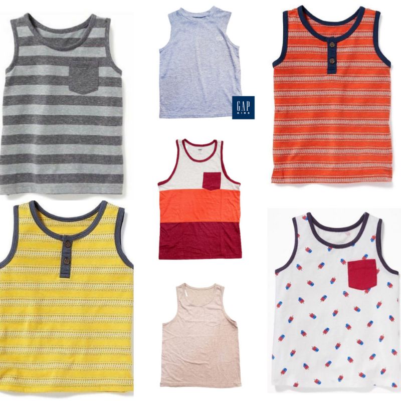 Kaos TankTop Harian Anak Laki Laki Old Navy | Kaos Kutung Anak Cowok