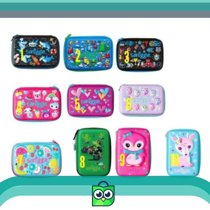 

SMIGGLE PENCIL CASE ORIGINAL / KOTAK PENSIL