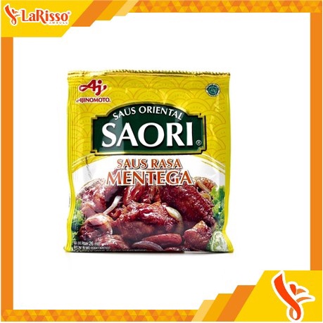 

SAORI SACHET SAUS MENTEGA 25ML(5'S)