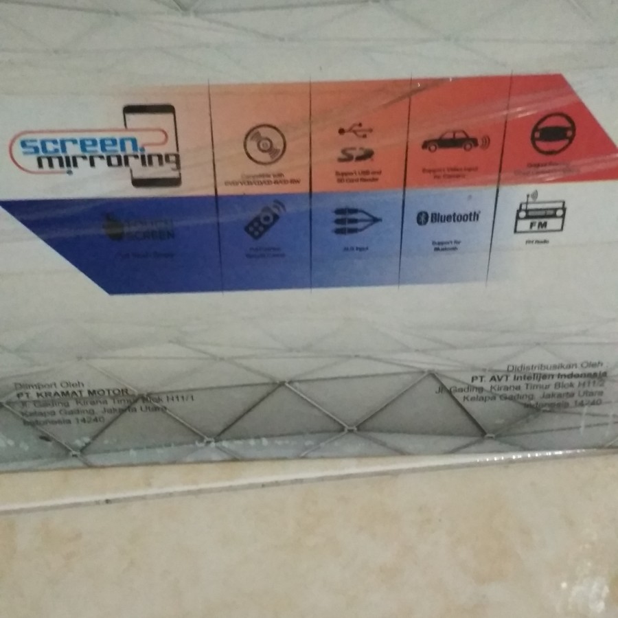 Head unit grand new avanza xenia veloz G Head unit oris 2670B