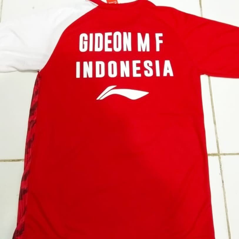 Ongkos sablon nama/custom name/cetak nama