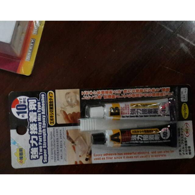 

Lem epoxy , two part epoxy mix type