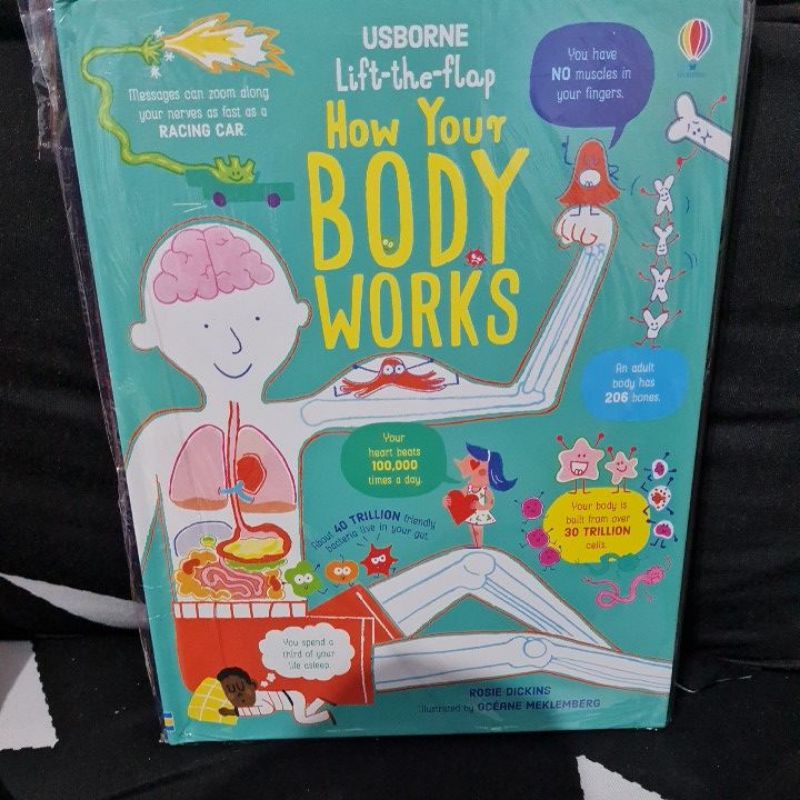 usborne how your body works lift the flap