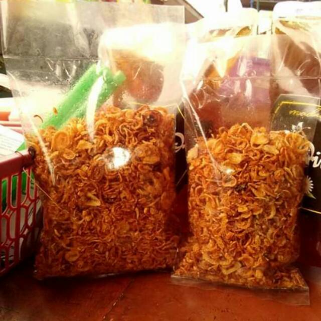 

Brambang goreng crispy