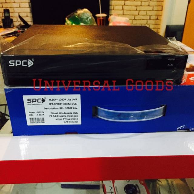 DVR SPC 5IN1 8CH H265
