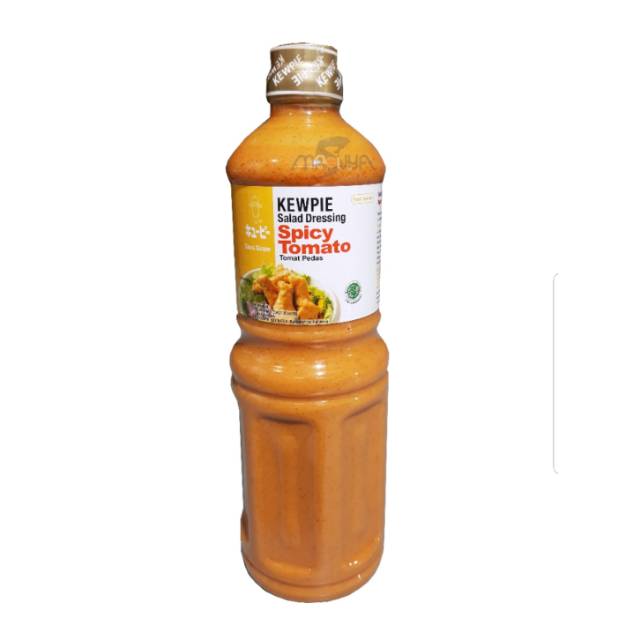 

Kewpie Salad Dressing Spicy Tomato / Tomat Pedas 1L - C554M
