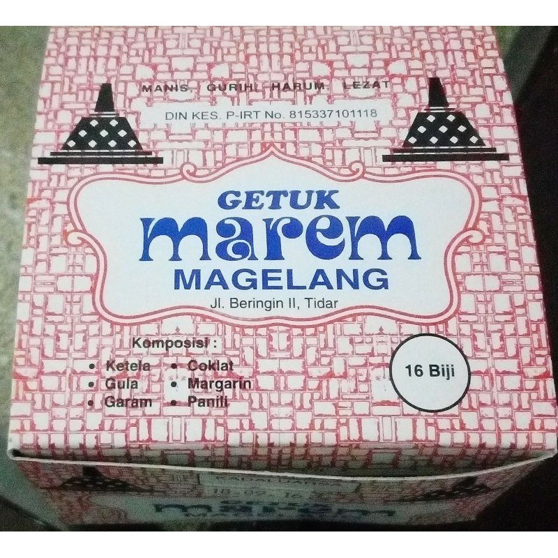 

getuk marem khas magelang