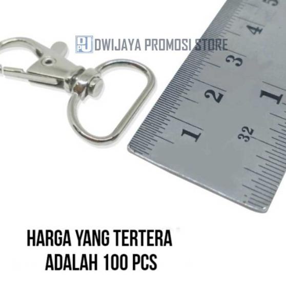 

♜ Cantelan Pengait Besi Gantungan Tali ID Card : 1,5 Cm ☝