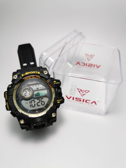 Jam Tangan Asli VISICA 640 Tali Rubber Anti Air
