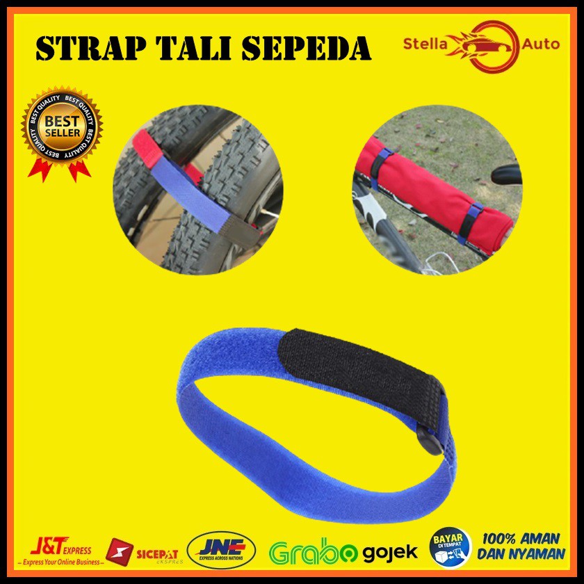 

Tali Pengikat Perekat Serbaguna Velcro Strap Tali Sepeda Multifungsi Ukuran 2 x 30 cm