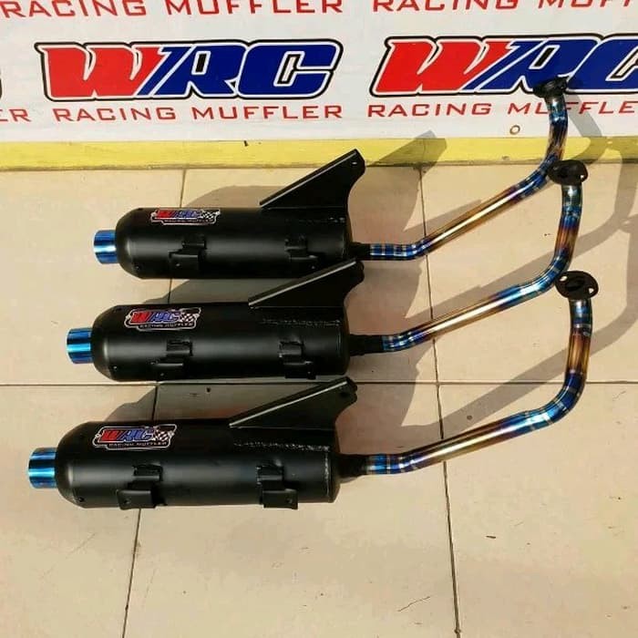 Knalpot WRC Mberr listrik leheran Bluemoon