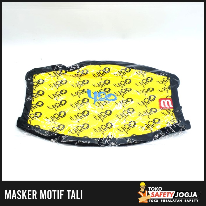 MASKER PENGENDARA MOTOR / MASKER MOTIF TALI