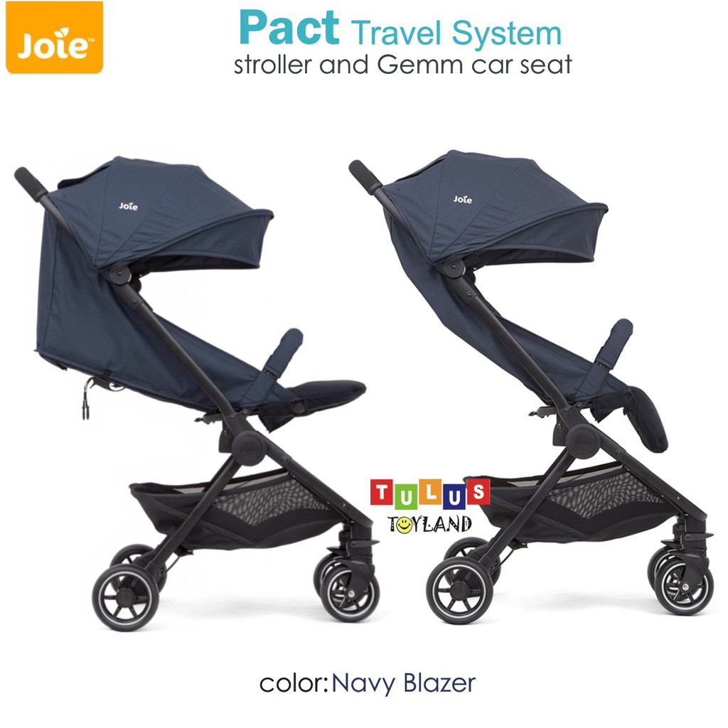 Joie Pact Travel System Pack Stroller Travel dan Car Seat Bayi