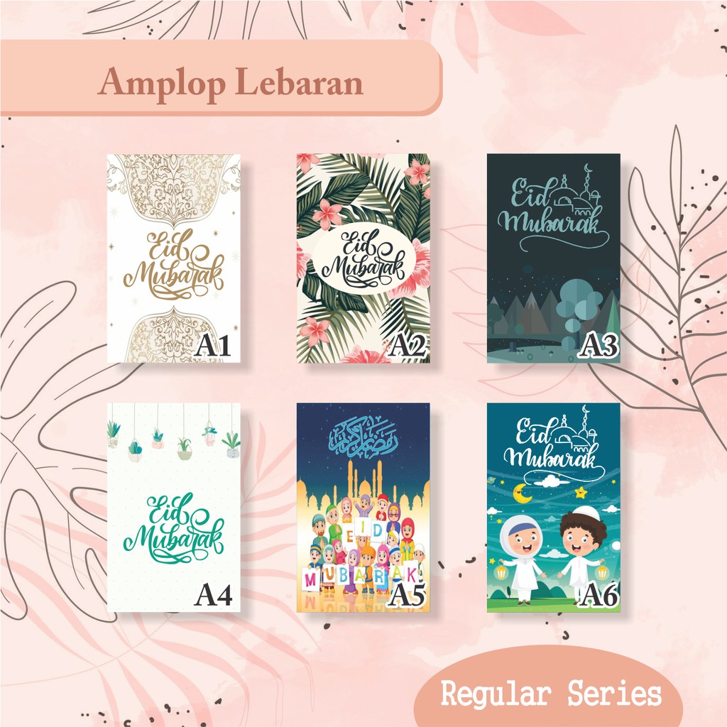 

READY Amplop Lebaran Idul Fitri 1 pax isi 12 pcs REGULAR SERIES
