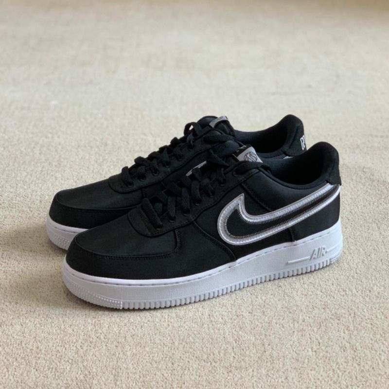 Nike Air Force 1 Black Satin (100% Original)