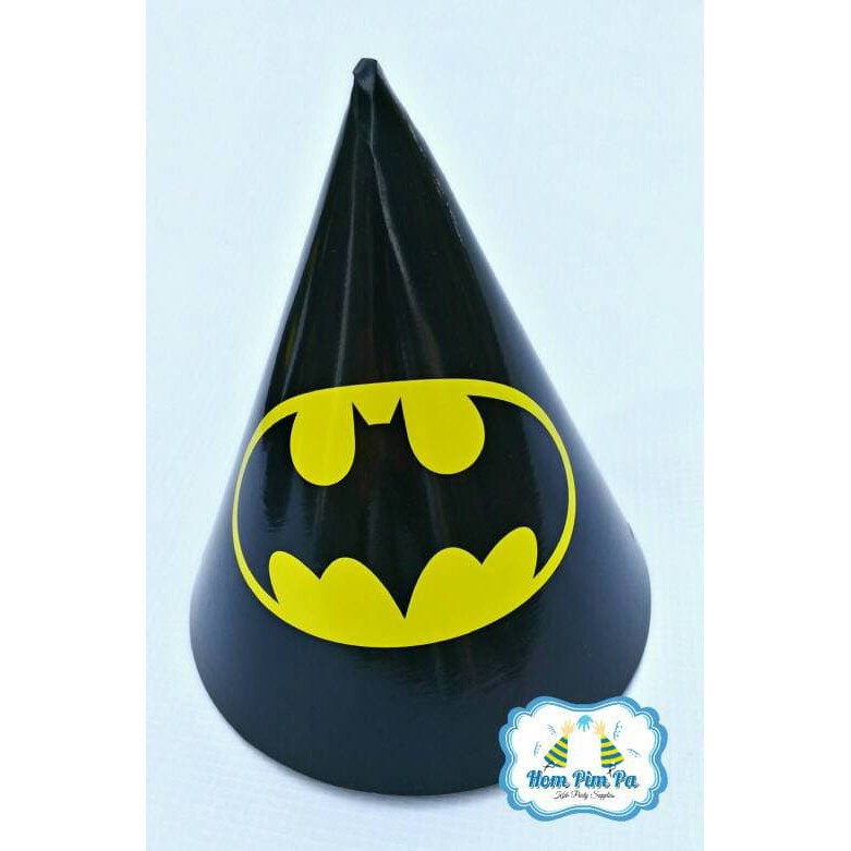 Dijual Topi ulang tahun batman   topi ultah batman hompimpa party ultah anak Diskon