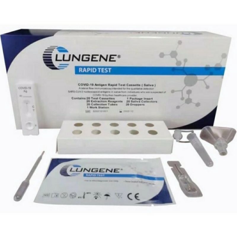 Rapid Test Saliva CLungene Lungene Ecer