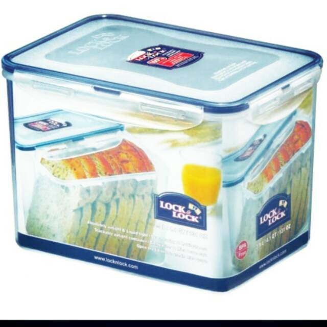 HPL829 Rectangular Tall Food Container [3.9 L] ( Bread Box