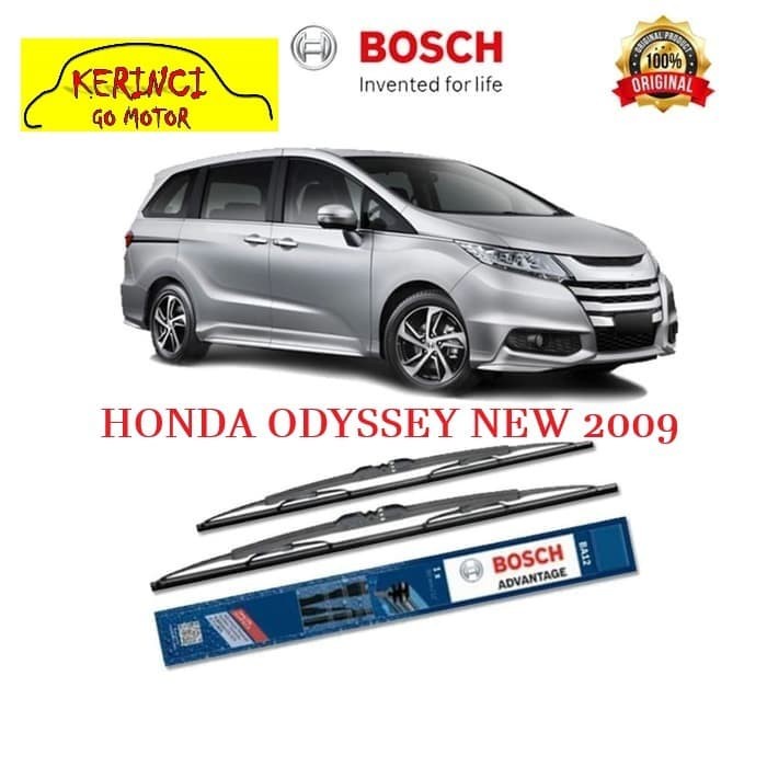 WIPER HONDA ODYSSEY NEW 2009 BOSCH ADVANTAGE 26&quot; &amp; 17&quot; SEPASANG