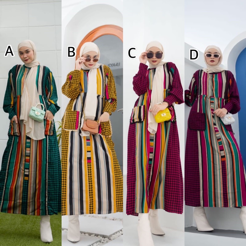 IFA (Midi Dress) by Viendra (READY)