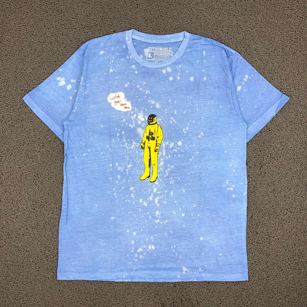 KAOS TSHIRT TEE ASTROWORLD TIE DYE