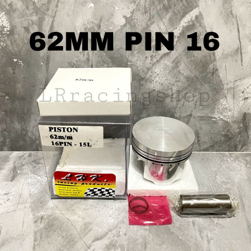 Piston LHK 62 62mm pin pen 16 set ring piston seher LHK thailand