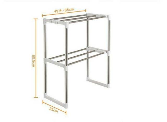 EM  Rak Microwave Storage Rack Serbaguna