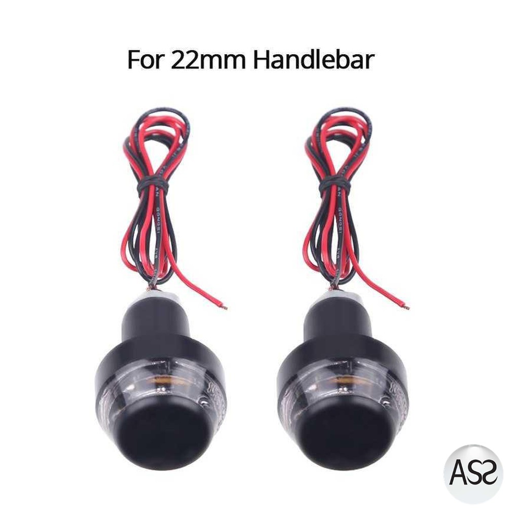 ASS Shop - Lampu Sein LED Motor Turn Signal Indicator Blinker 22mm 2PCS - SL-080