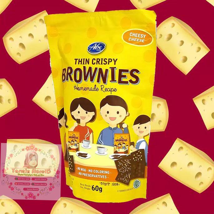 

Terbatas Cemilan Anak Abe Food Brownies Crispy Rasa Keju Gilaa!!!