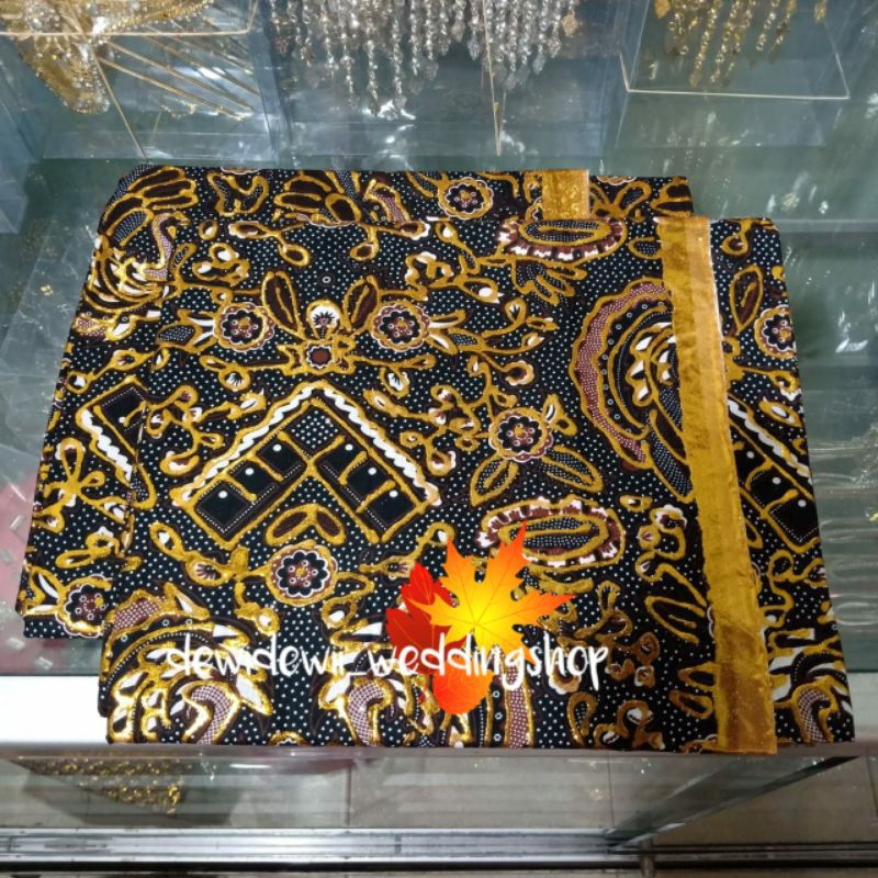 [Sepasang] Jarik Pengantin Prodo - Motif Bebek Kembar  || Prodo Gold &amp; Silver