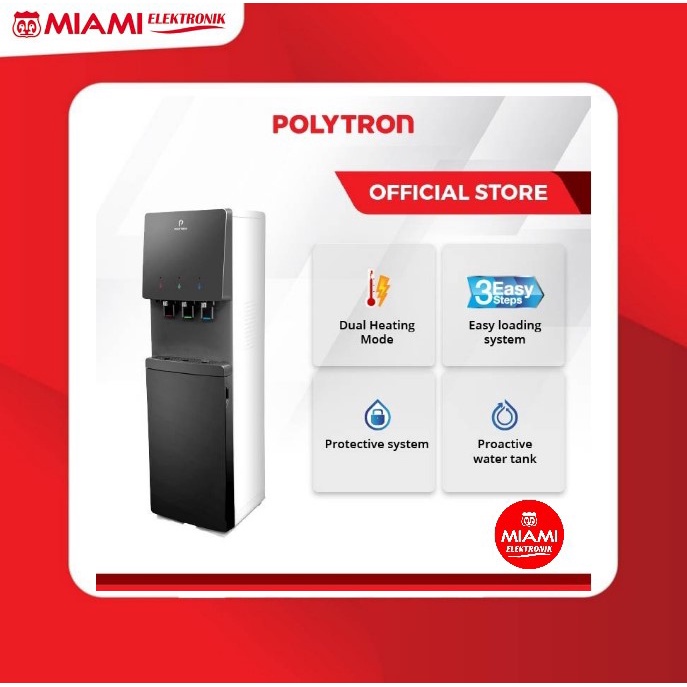 POLYTRON Hydra Bottom Loading Gallon Hybrid Dispenser PWC778LX