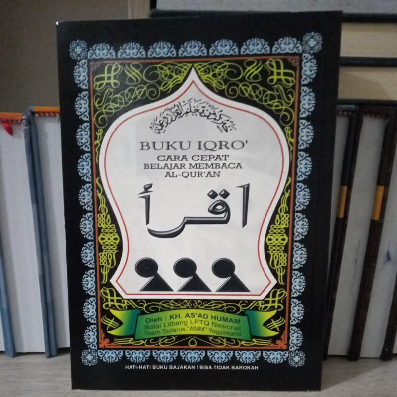 Jual Buku Iqro Bendel Jilid Kertas Cd Original Uk A Shopee Indonesia