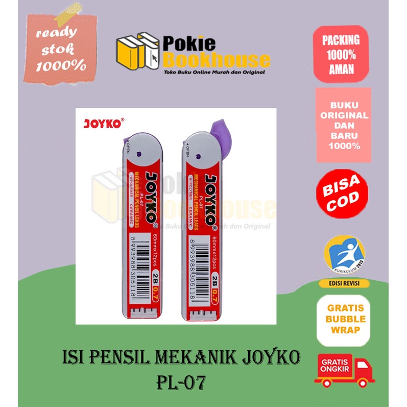 

BEST SELLER Isi Pensil Mekanik Joyko PL-07 2B 0.7 MM