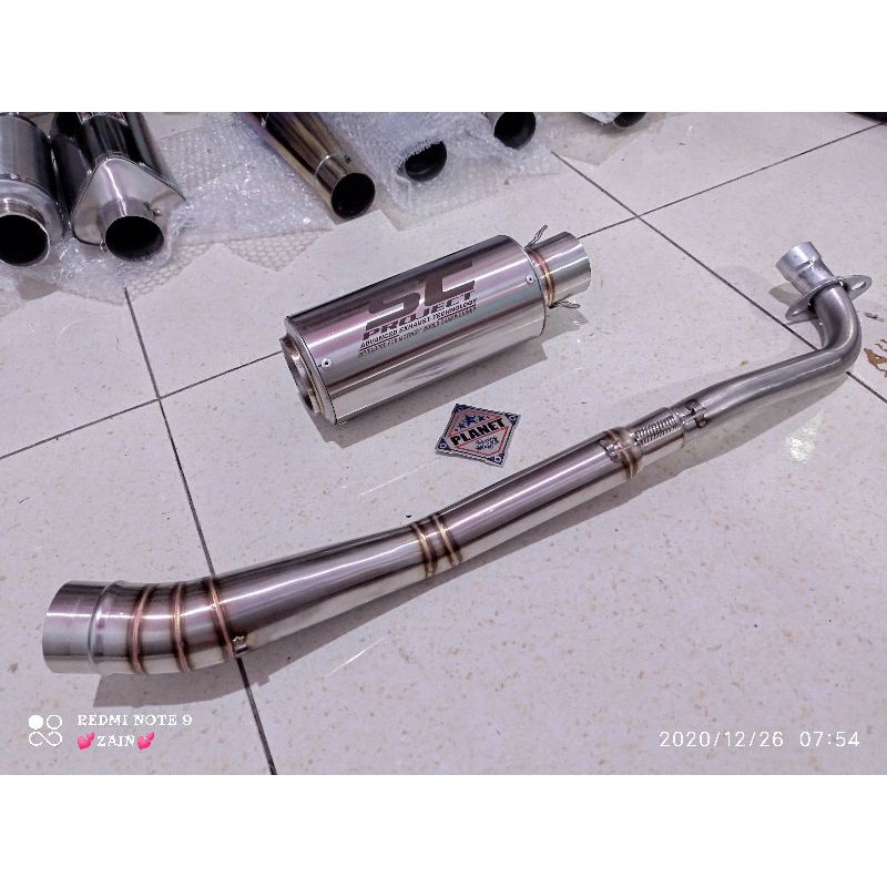 KNALPOT SUPRA 125 KNALPOT RACING SUPRA 125 KNALPOT SC