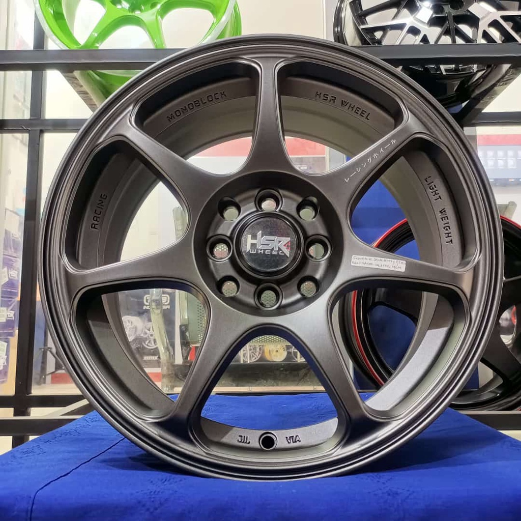 Velg Mobil Murah HSR Ring17 plus ban accelera 205 50 17 Untuk Jazz, Freed, Mobilio, Yaris, Avanza, L