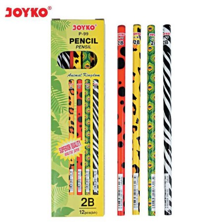 

Pensil 2B Joyko P-99 perlusin = 12 pcs