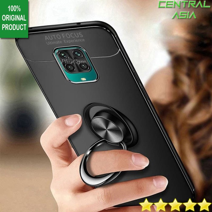 [Luxury] Ring Silikon Case Redmi Note 9 Pro