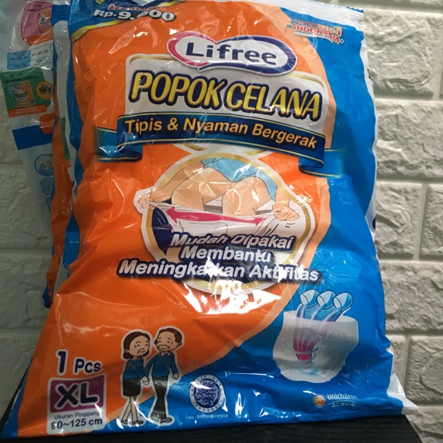 Lifree popok celana dewasa size xl popok dewasa lifree