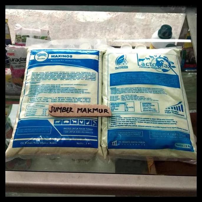 Nutrinos Lactomax / Maxinos | Susu Skim Formula Penggemuk Hewan Ternak _