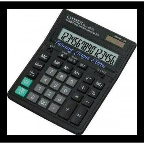 

Murmer Kalkulator Citizen 16 Digit Sdc664S Terbaru