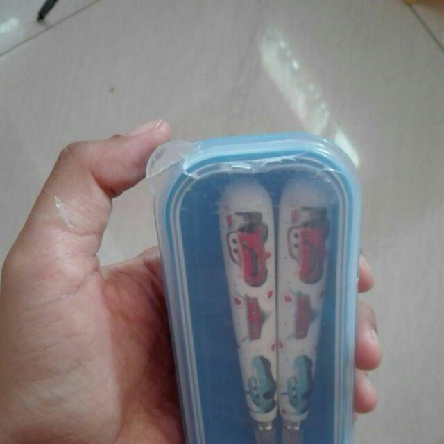 Sendok Set Kotak Garpu Gg Keramik Karakter (20x3)