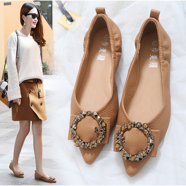 sepatu flat wanita import murah tipe 1281