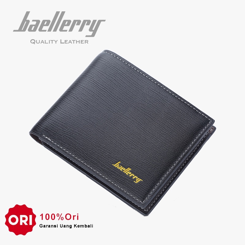 BAELLERRY DR080 Dompet Pria Bahan Kulit PU Leather Premium WATCHKITE WKOS