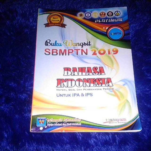 [preloved new] buku wangsit sbmptn 2019 bahasa Indonesia + bonus CD zenius