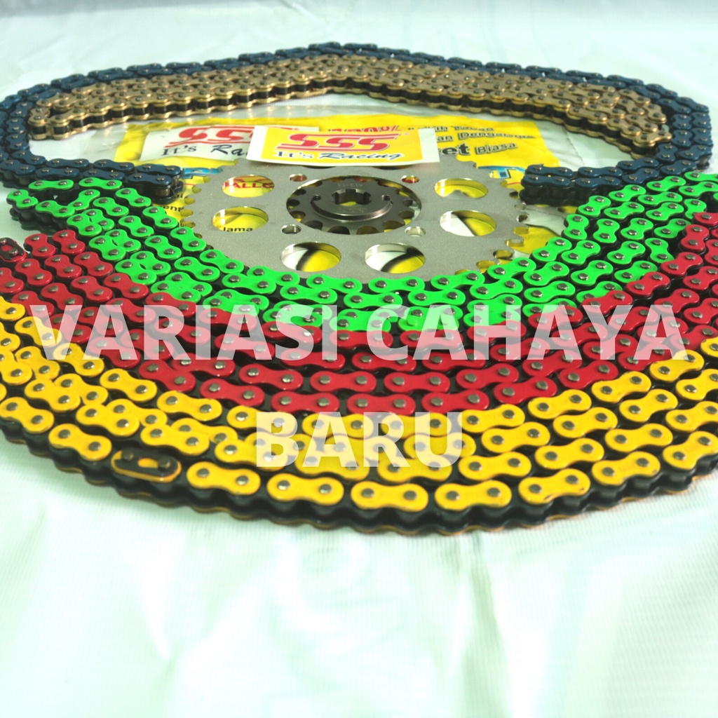 Gir Set SSS/Gear Set SSS Rantai 415 Suprax 125, Karisma, Blade, Revo