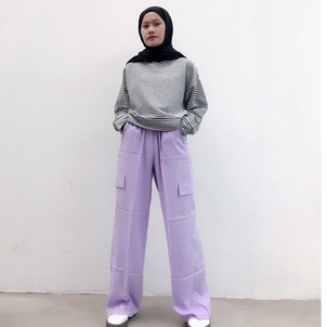 Lyly Pants/ Jogger Pants Katun/ Celana Jogger Wanita/ Celana Katun